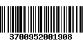 Código de Barras 3700952001908