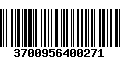 Código de Barras 3700956400271