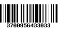 Código de Barras 3700956433033