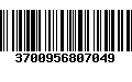 Código de Barras 3700956807049