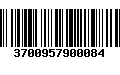 Código de Barras 3700957900084