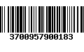 Código de Barras 3700957900183