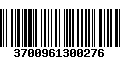 Código de Barras 3700961300276