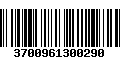 Código de Barras 3700961300290