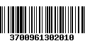 Código de Barras 3700961302010