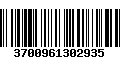 Código de Barras 3700961302935