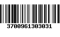 Código de Barras 3700961303031