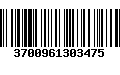 Código de Barras 3700961303475