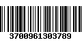 Código de Barras 3700961303789