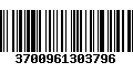 Código de Barras 3700961303796