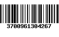 Código de Barras 3700961304267