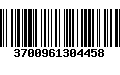 Código de Barras 3700961304458