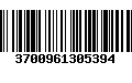 Código de Barras 3700961305394