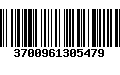 Código de Barras 3700961305479