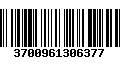 Código de Barras 3700961306377