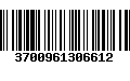 Código de Barras 3700961306612