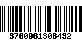 Código de Barras 3700961308432