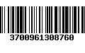 Código de Barras 3700961308760