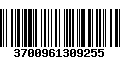 Código de Barras 3700961309255