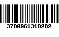 Código de Barras 3700961310282