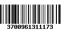 Código de Barras 3700961311173