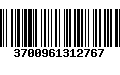 Código de Barras 3700961312767