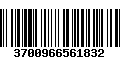 Código de Barras 3700966561832