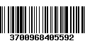 Código de Barras 3700968405592