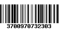 Código de Barras 3700970732303