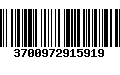 Código de Barras 3700972915919