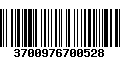 Código de Barras 3700976700528