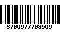 Código de Barras 3700977708509