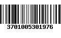 Código de Barras 3701005301976