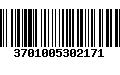 Código de Barras 3701005302171