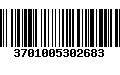 Código de Barras 3701005302683