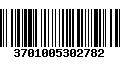 Código de Barras 3701005302782