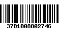 Código de Barras 3701008802746