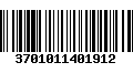 Código de Barras 3701011401912