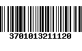 Código de Barras 3701013211120