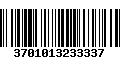 Código de Barras 3701013233337