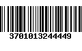 Código de Barras 3701013244449