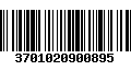 Código de Barras 3701020900895