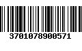 Código de Barras 3701078900571