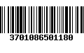 Código de Barras 3701086501180