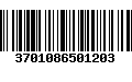 Código de Barras 3701086501203