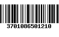 Código de Barras 3701086501210