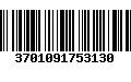 Código de Barras 3701091753130