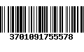 Código de Barras 3701091755578