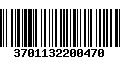 Código de Barras 3701132200470