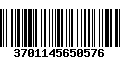 Código de Barras 3701145650576